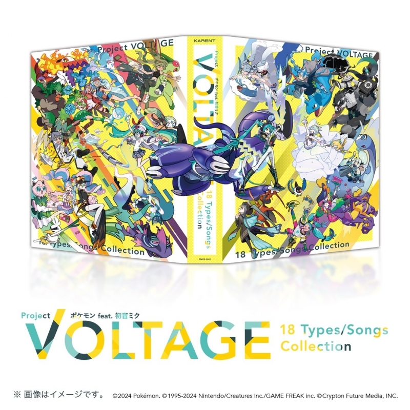 【음악】 포켓몬 feat. 하츠네 미쿠 Project VOLTAGE 18 Types/Songs Collection
