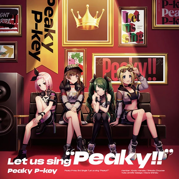 【캐릭터송】 D4DJ Peaky P-key Let us sing ”Peaky!!” 통상반