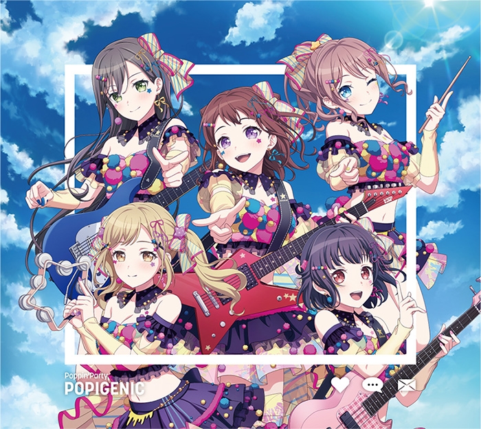 【음악】 BanG Dream! 뱅드림! Poppin'Party POPIGENIC Blu-ray포함 생산한정반