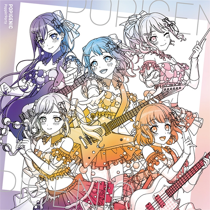 【음악】 BanG Dream! 뱅드림! Poppin'Party POPIGENIC Blu-ray포함 통상반