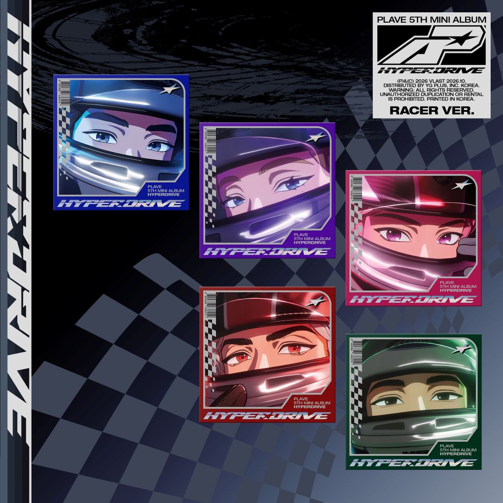 【음악】 PLAVE 5th Mini Album 'HYPERDRIVE' (Racer Ver.) [세트]