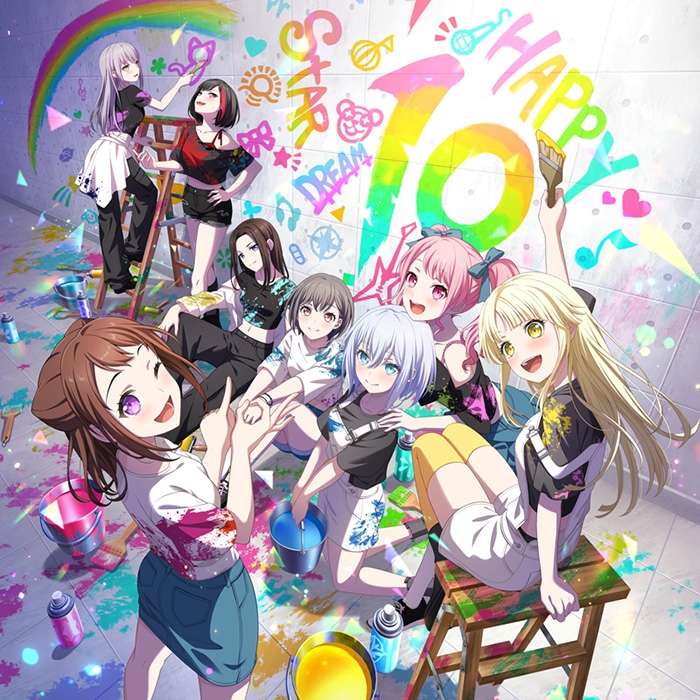 【음악】 BanG Dream! 뱅드림! 걸즈 밴드 파티! 커버 컬렉션 Vol.10 10주년 기념 굿즈 포함 초회생산한정반