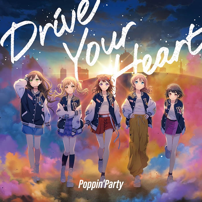 【음악】 BanG Dream! 뱅드림! Poppin'Party 21st Single Drive Your Heart Blu-ray포함 생산한정반/TV 카드 파이트!! 뱅가드 Divinez 디럭스 결승편 ED 수록