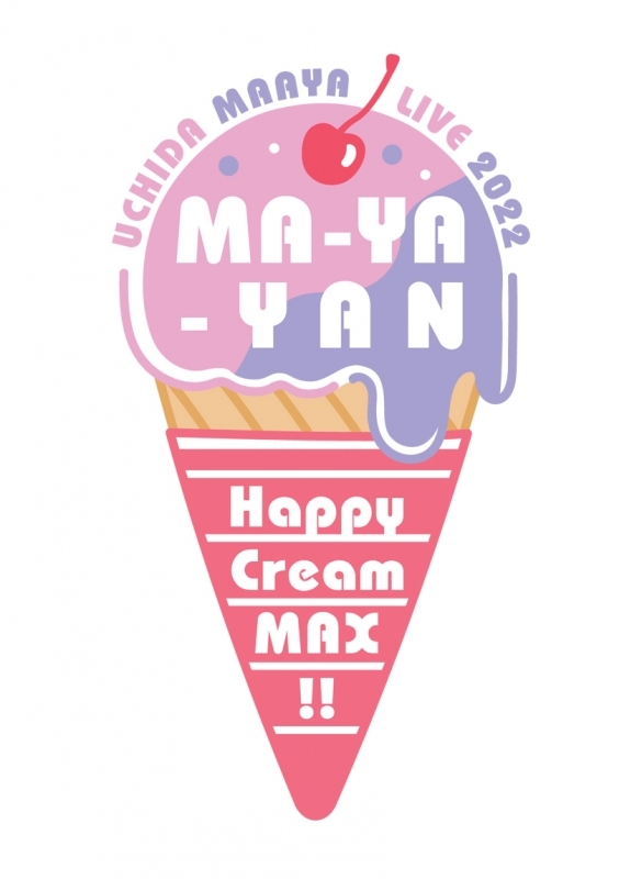 ★예약상품★★특전★ 【Blu-ray】 우치다 마아야/UCHIDA MAAYA LIVE 2022 MA-YA-YAN Happy Cream MAX!!