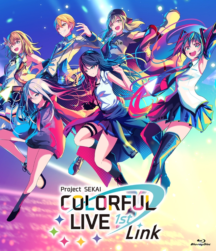 【Blu-ray】 앱 게임 프로젝트 세카이 컬러풀스테이지! Feat.하츠네 미쿠 프로젝트 세카이 COLORFUL LIVE 1st - Link -