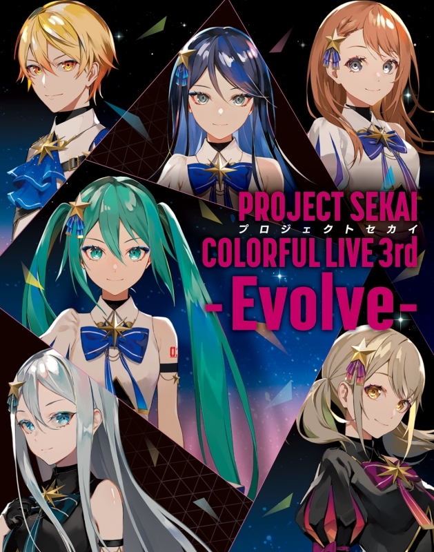 【Blu-ray】 프로젝트 세카이 컬러풀 스테이지! feat 하츠네 미쿠 COLORFUL LIVE 3rd - Evolve - 초회한정반