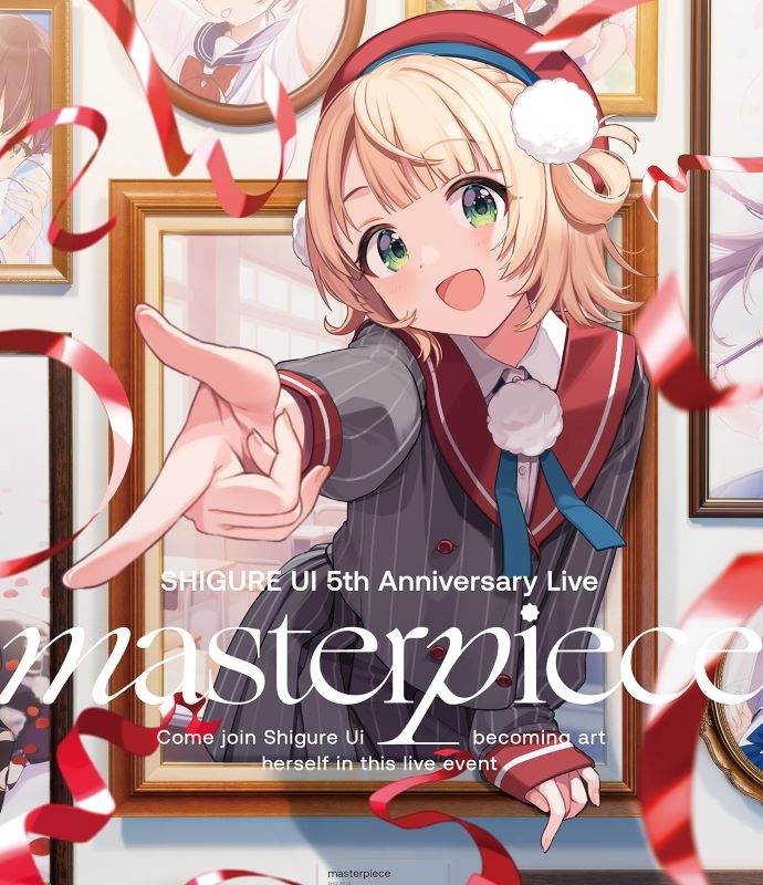 【Blu-ray】 시구레 우이/SHIGURE UI 5th Anniversary Live “masterpiece” Blu-ray 통상반