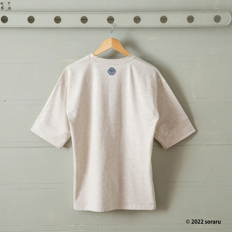 ★수주예약★ 【굿즈-티셔츠】 cielkocka (소라루) 꽃과 별 티셔츠