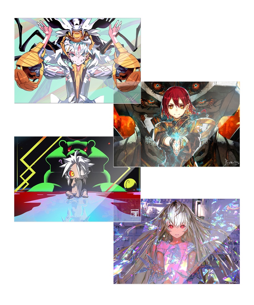【굿즈-포스트카드】 SSS by applibot 클리어PP 포스트카드 세트 B (4장입)
<NAJI YANAGIDA, BUNBUN, ISSSAI, taiki>