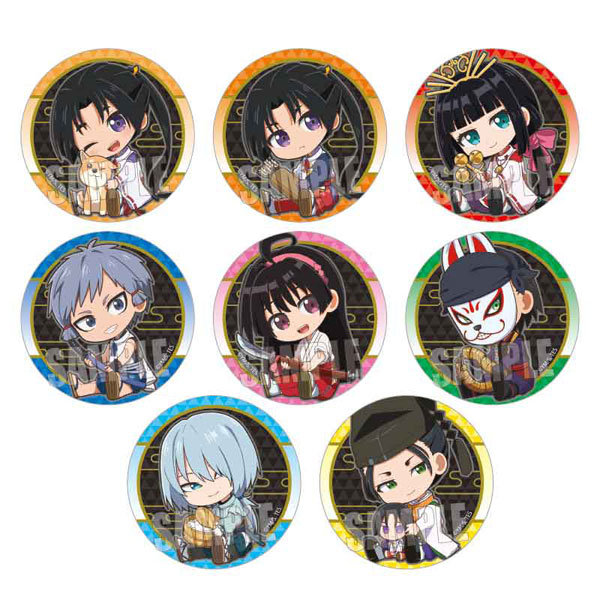 【굿즈-캔뱃지】 도망을 잘 치는 도련님 애니판 B8 트레이딩 캔뱃지 규귯토