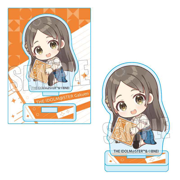 【굿즈-스탠드팝】 학원 아이돌마스터 규귯토 미니 스탠드 쿠라모토 치나