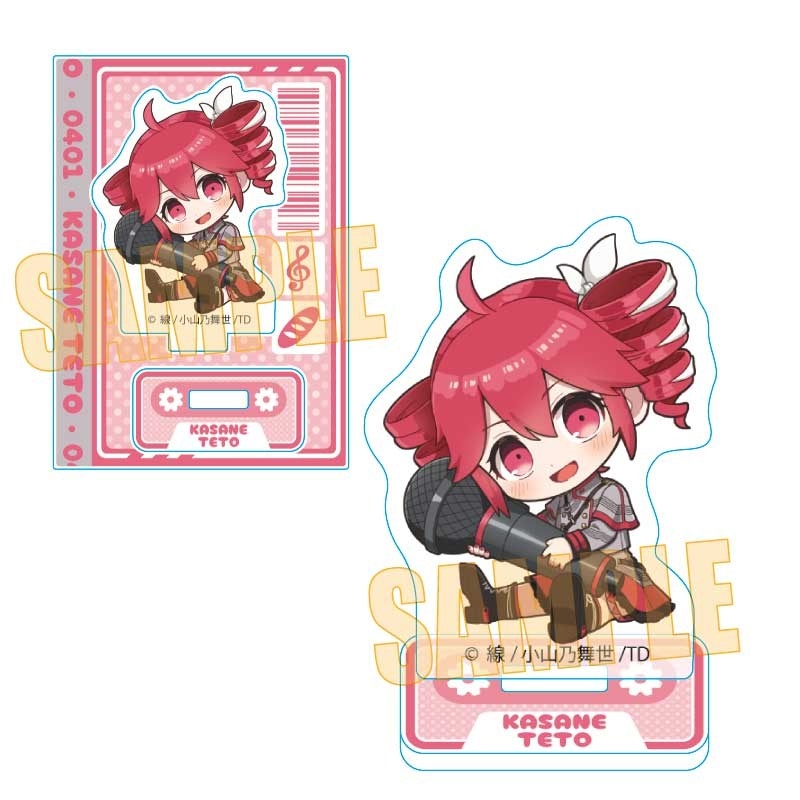 【굿즈-아크릴스탠드】 VOCALOID 규귯토 아크릴 스탠드 SV 의상 카사네 테토