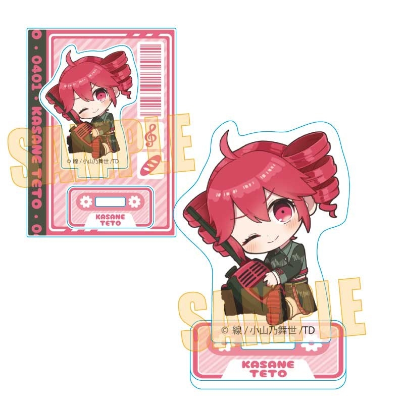 【굿즈-아크릴스탠드】 VOCALOID 규귯토 아크릴 스탠드 VP 의상 카사네 테토