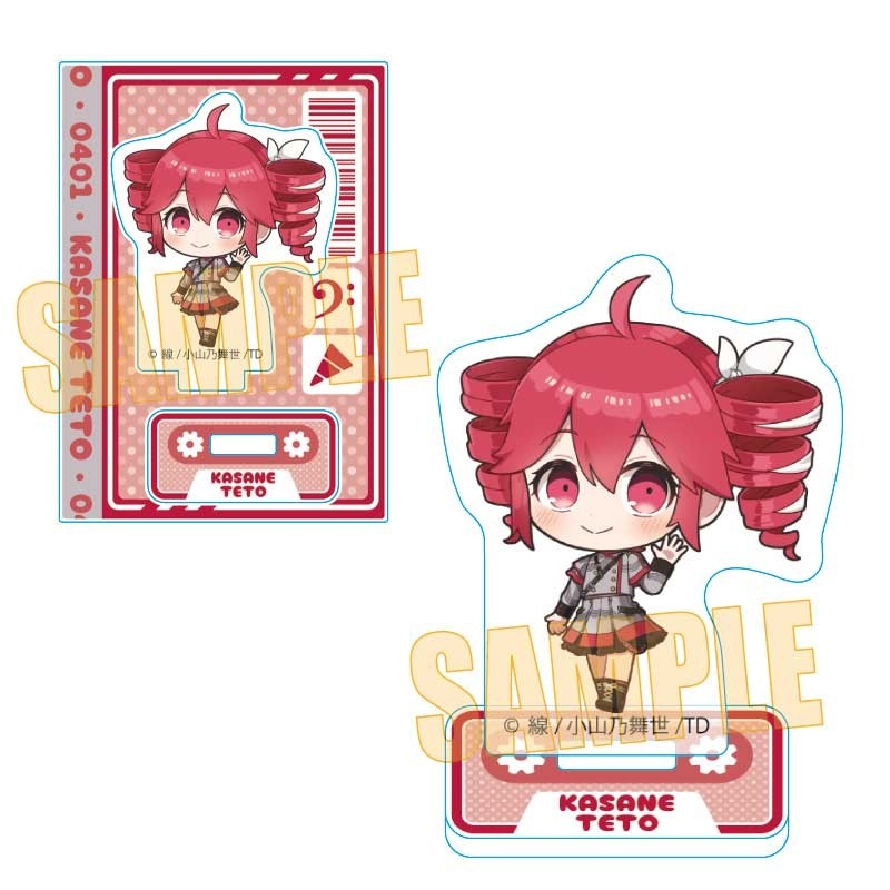 【굿즈-아크릴스탠드】 VOCALOID 테쿠토코 아크릴 스탠드 SV 의상 카사네 테토
