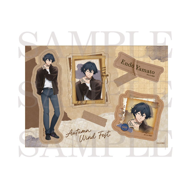 【굿즈-스티커】 WIND BREAKER 스티커 시트 엔도 야마토