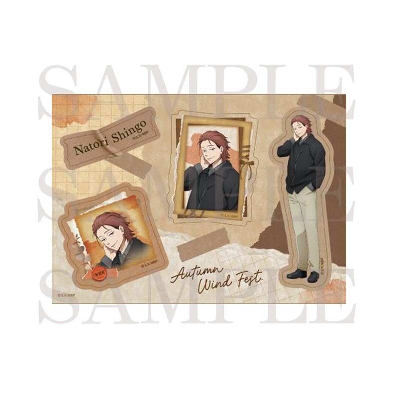 【굿즈-스티커】 WIND BREAKER 스티커 시트 나토리 신고