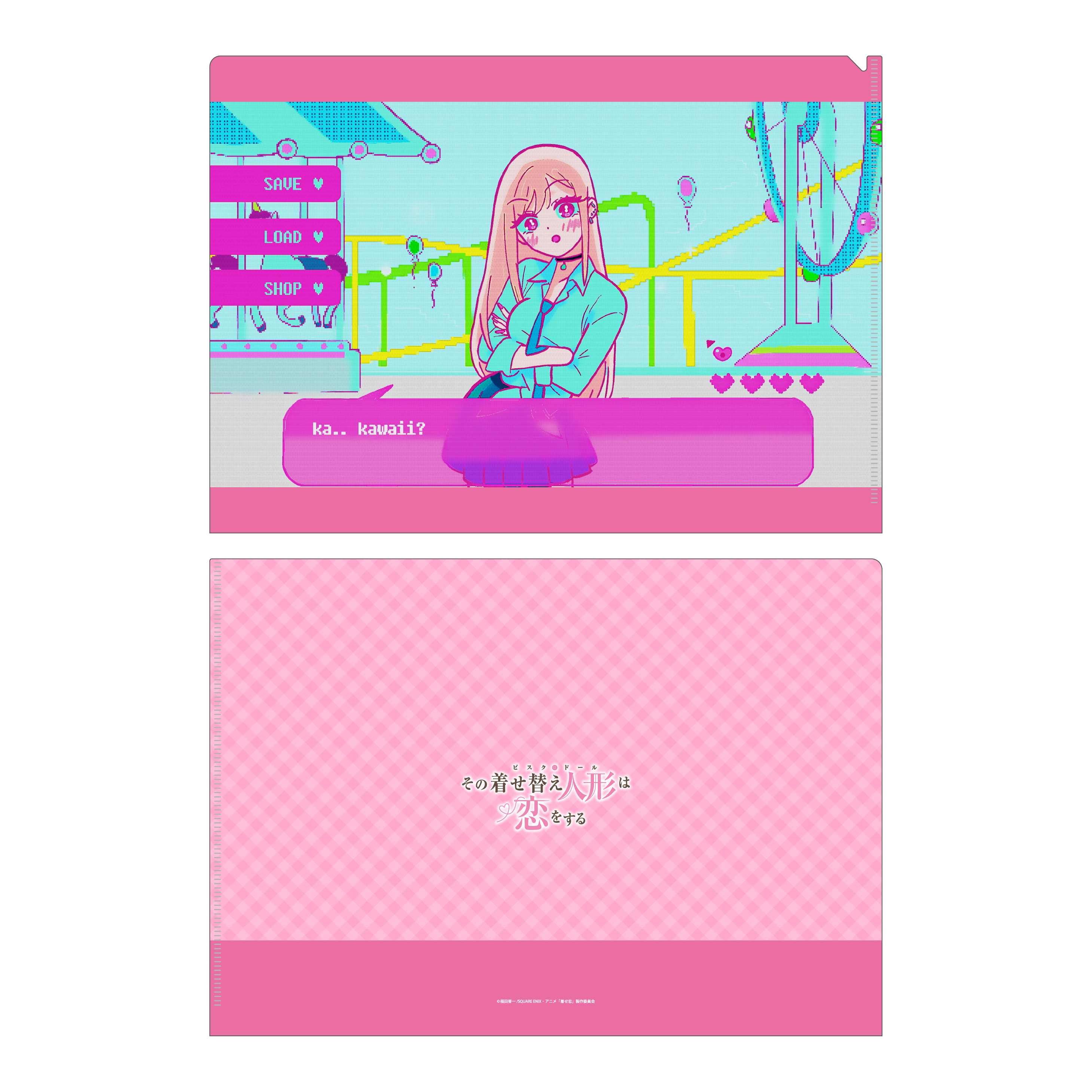 【굿즈-클리어파일】 그 비스크 돌은 사랑을 한다 A4 클리어파일 J