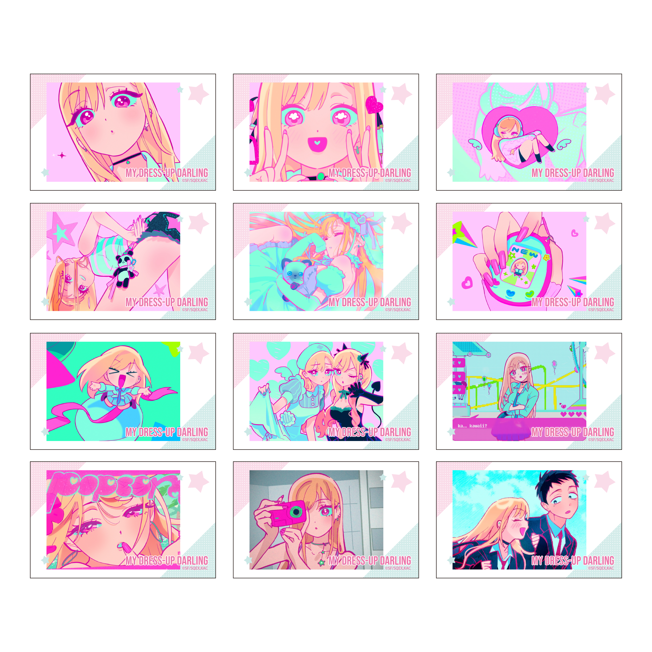 【굿즈-카드】 그 비스크 돌은 사랑을 한다 B12 랜덤 인스턴트 포토풍 카드【PACK】