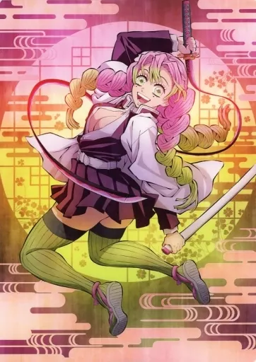 【굿즈-책받침】 귀멸의 칼날 도공마을편 [WT] 책받침 B 칸로지 미츠리