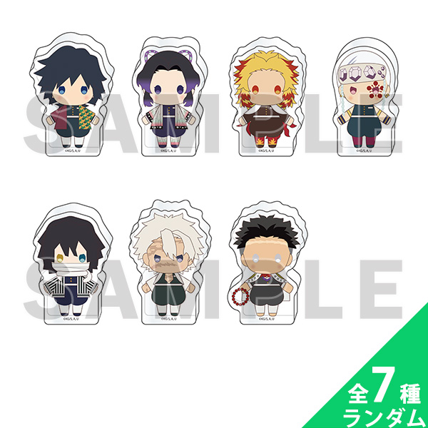 【굿즈-아크릴블록】 귀멸의 칼날 도공마을편 [POPUP] B7 랜덤 아크릴 블록 vol.2