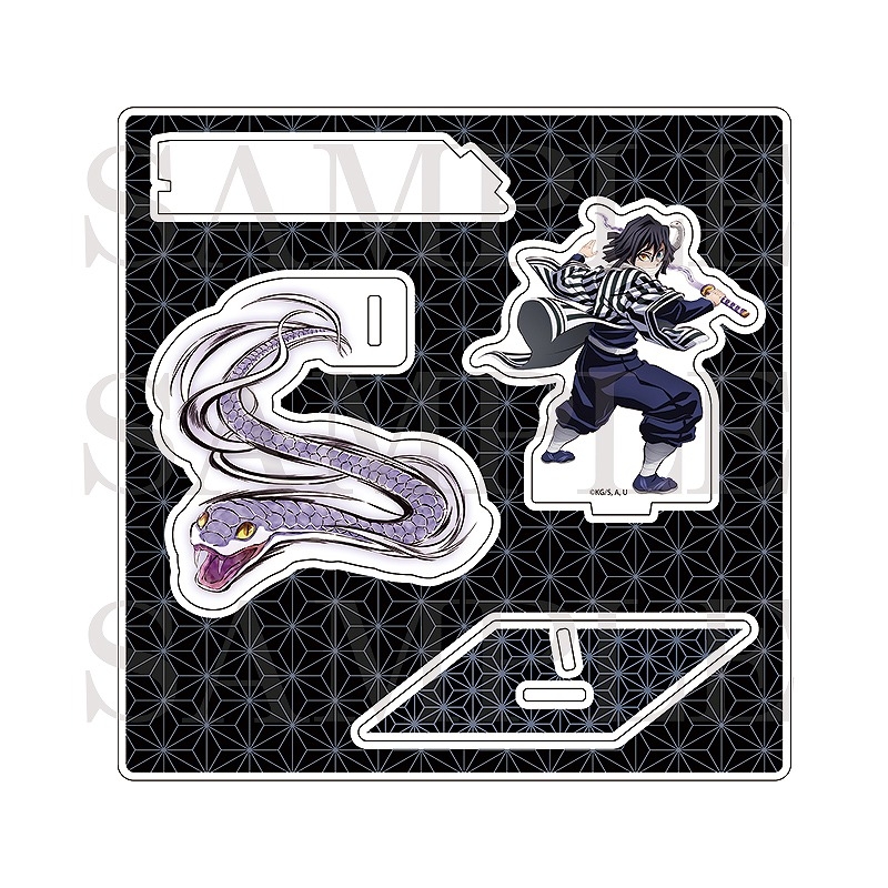 【굿즈-스탠드팝】 귀멸의 칼날 애니판 합동 강화 훈련편 팝업 아크릴스탠드 이구로 오바나이