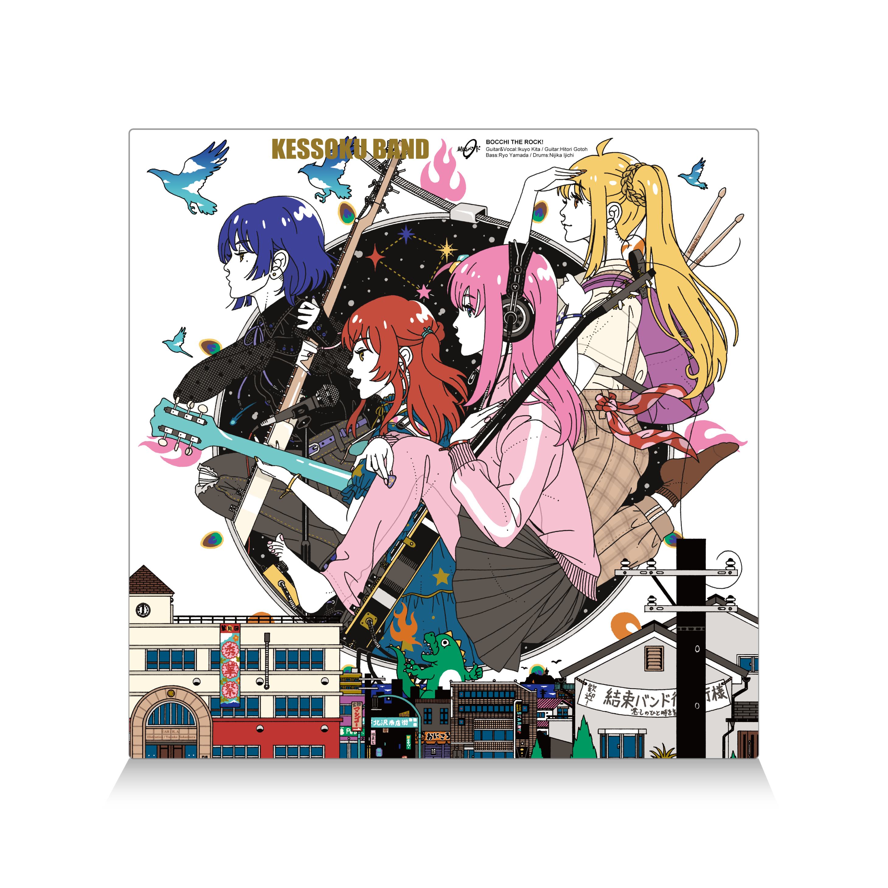 【굿즈-아크릴블럭】 봇치 더 록! 아크릴 블럭