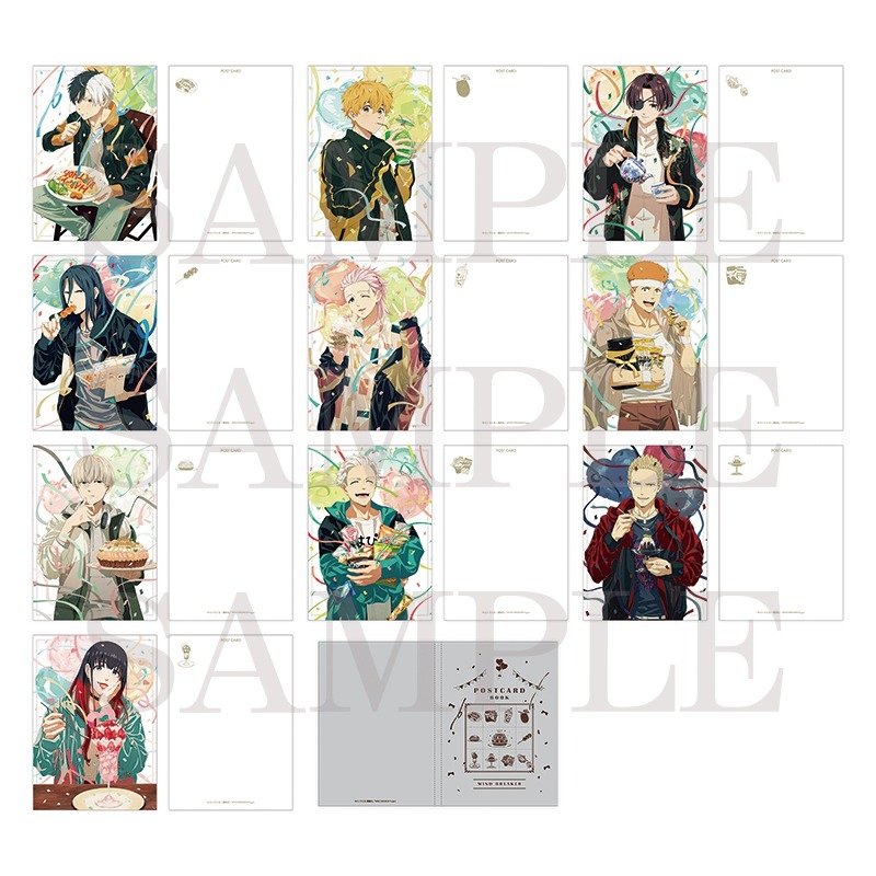 【굿즈-포스트카드】 WIND BREAKER 포스트 카드 북
