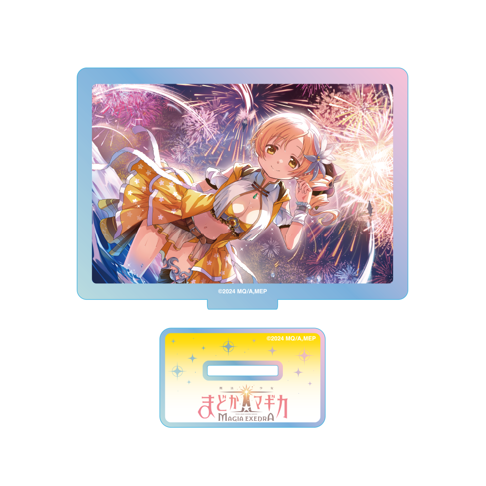 【굿즈-아크릴스탠드】 마법소녀 마도카 마기카 Magia Exedra 오로라 아크릴스탠드 토모에 마미