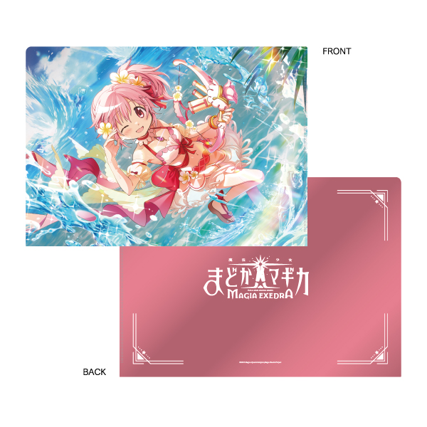 【굿즈-클리어파일】 마법소녀 마도카 마기카 Magia Exedra 메탈릭 클리어파일 카나메 마도카