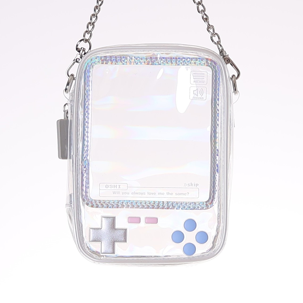 【굿즈-파우치】 논캐릭 코아데 Osel 휴대폰게임 모양 마스코트 파우치 클리어