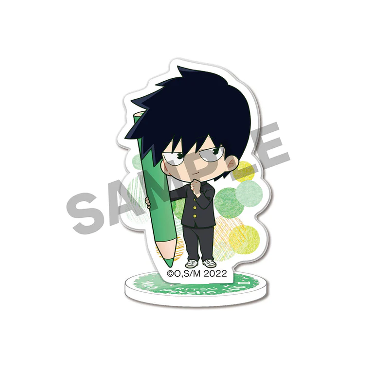 【굿즈-스탠드팝】 모브사이코 100 Ⅲ 애니판 아크릴스탠드 피규어 색연필ver. 리츠