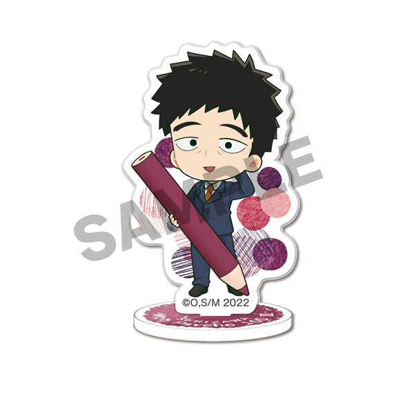 【굿즈-스탠드팝】 모브사이코 100 Ⅲ 애니판 아크릴스탠드 피규어 색연필ver. 세리자와