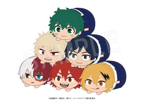 【굿즈-마스코트】 나의 히어로 아카데미아 애니판 B6 모치코로링 마스코트 목욕ver.