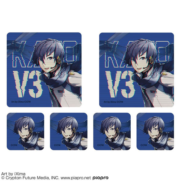 【굿즈-스티커】 VOCALOID KAITO V3 미니 스티커 세트