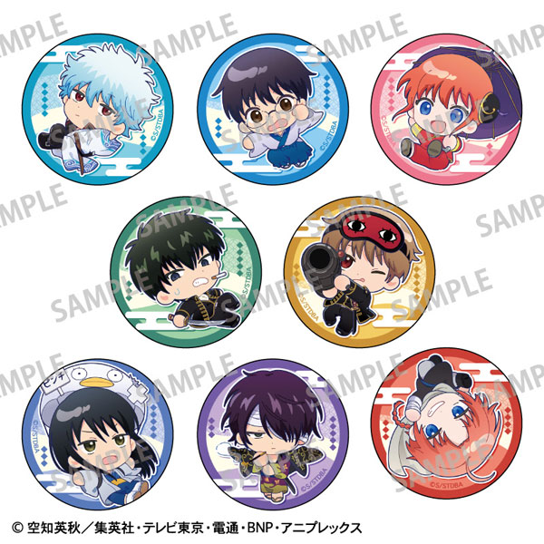 【굿즈-캔뱃지】 은혼 B8 트레이딩 캔뱃지/옷코치