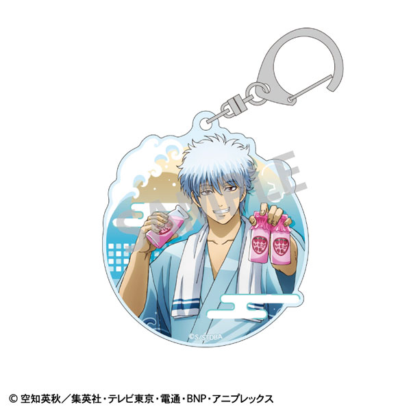 【굿즈-키홀더】 은혼 아크릴 키홀더 사카타 긴토키