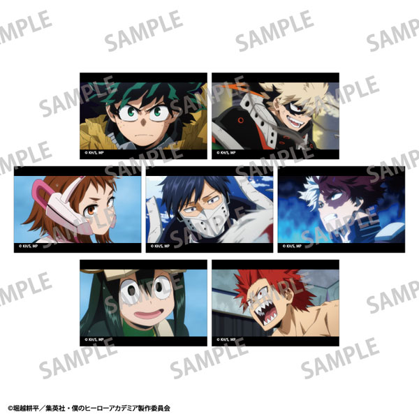 【굿즈-캔뱃지】 나의 히어로 아카데미아 B7 트레이딩 스퀘어 캔뱃지 vol.1 7기