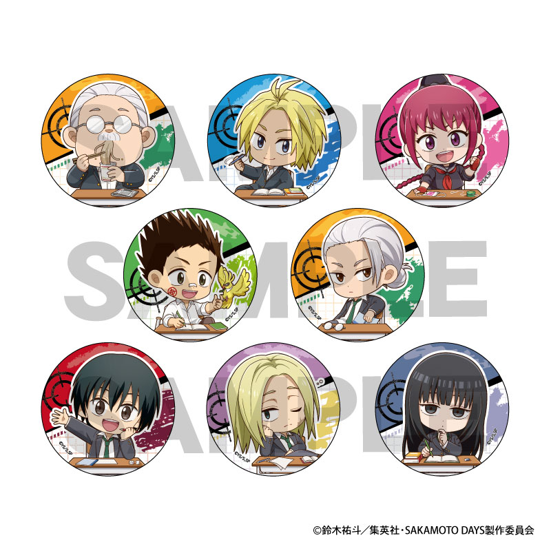 【굿즈-뱃지】 사카모토 데이즈 B8 트레이딩 캔뱃지 푸치쿠라