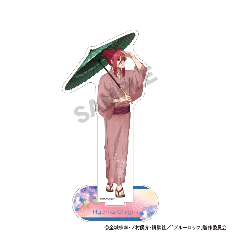 【굿즈-아크릴스탠드】 블루 록 아크릴스탠드 치기리 효마 장마