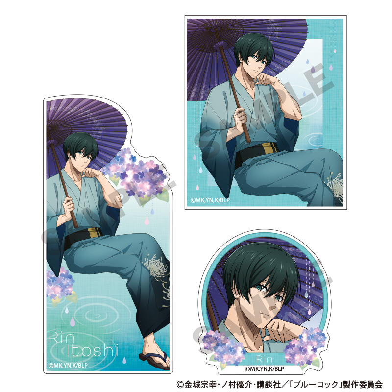 【굿즈-스티커】 블루 록 스티커 세트 이토시 린 장마
