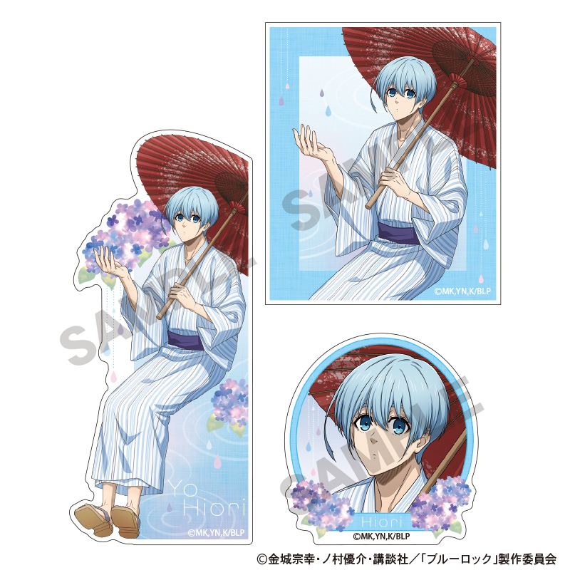 【굿즈-스티커】 블루 록 스티커 세트 히오리 요우 장마