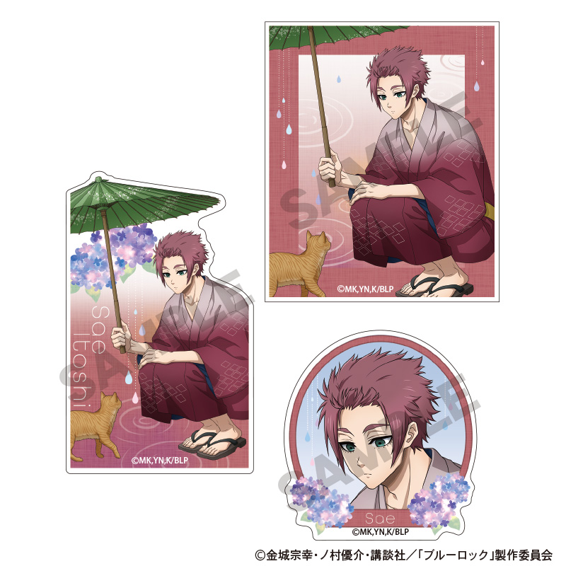 【굿즈-스티커】 블루 록 스티커 세트 이토시 사에 장마