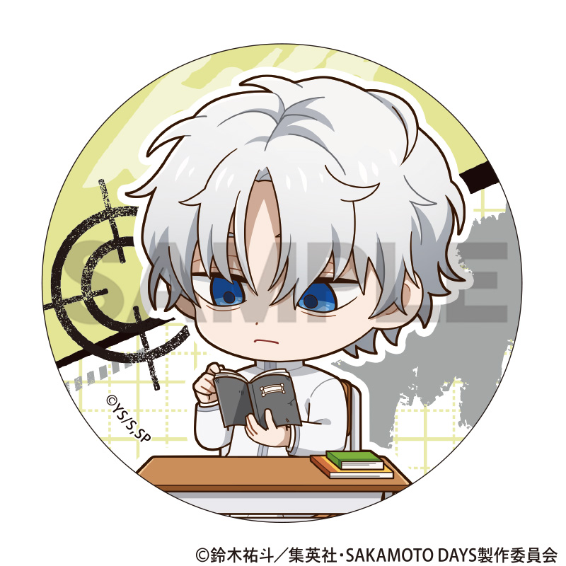 【굿즈-뱃지】 사카모토 데이즈 캔뱃지 X (슬러) 푸치쿠라