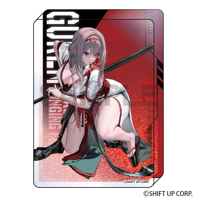 【굿즈-아크릴블럭】 승리의여신:NIKKE 글리터 오일인 아크릴블럭 홍련