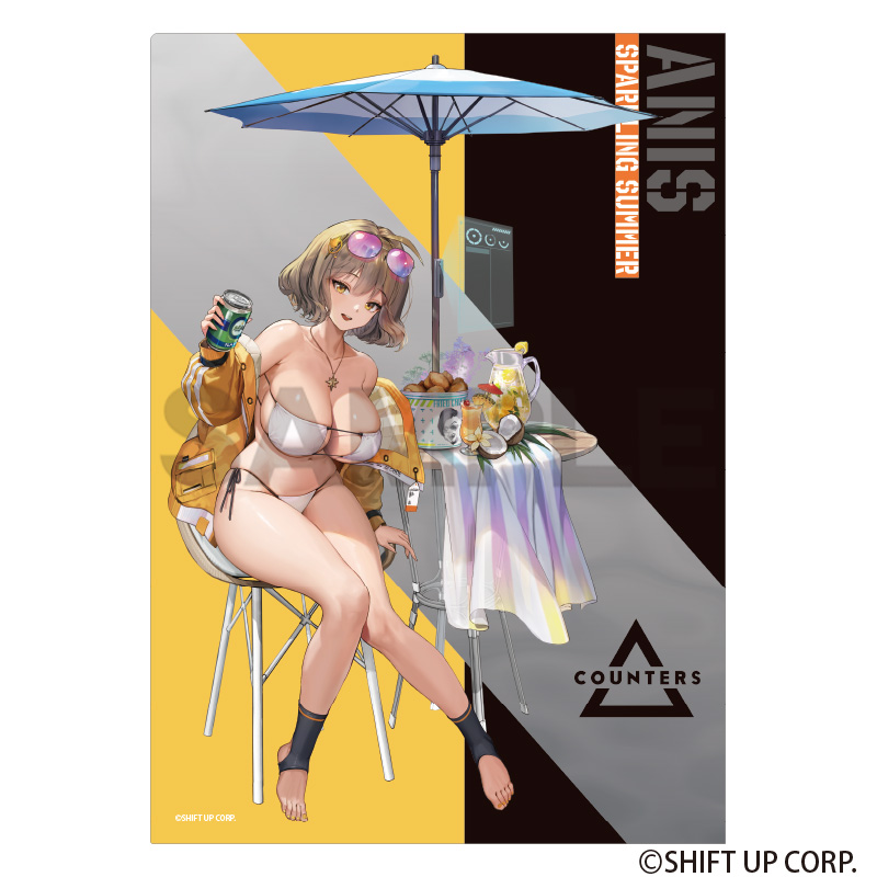 【굿즈-클리어파일】 승리의여신:NIKKE 싱글 클리어파일 아니스