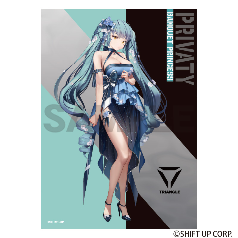 【굿즈-클리어파일】 승리의여신:NIKKE 싱글 클리어파일 프리바티