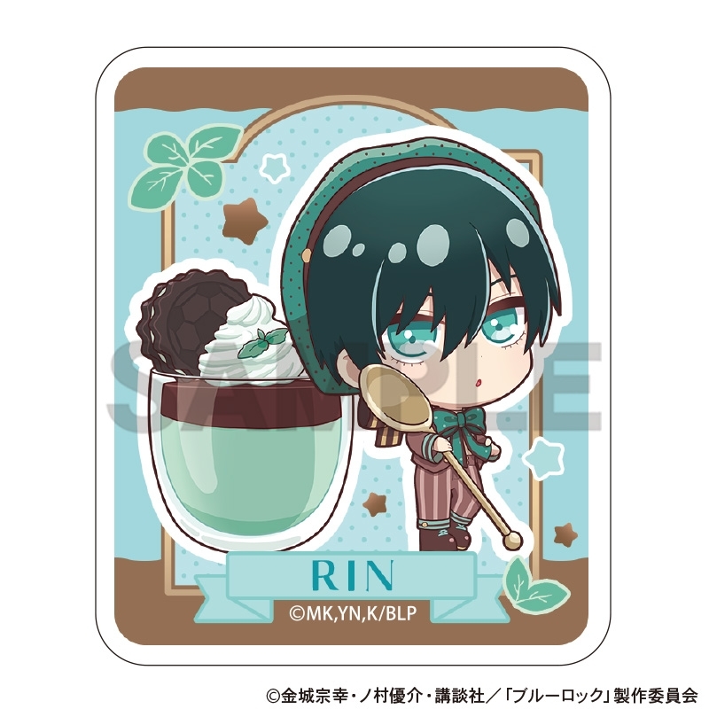 【굿즈-마그넷】 블루 록 아크릴 마그넷 캬라페코 민트초코 이토시 린