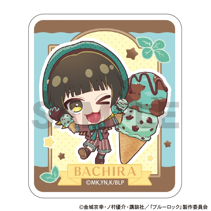 【굿즈-마그넷】 블루 록 아크릴 마그넷 캬라페코 민트초코 바치라 메구루