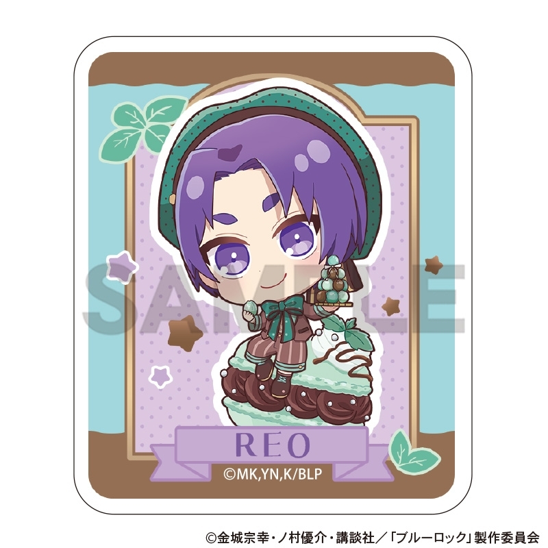 【굿즈-마그넷】 블루 록 아크릴 마그넷 캬라페코 민트초코 미카게 레오