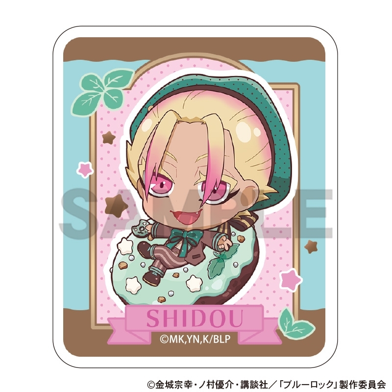 【굿즈-마그넷】 블루 록 아크릴 마그넷 캬라페코 민트초코 시도 류세이